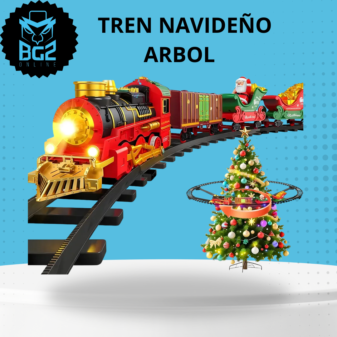 TREN NAVIDEÑO ARBOL